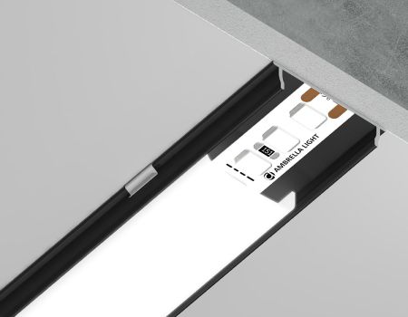 Алюминиевый накладной профиль Ambrella Light Alum Profile GP1600BK
