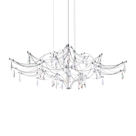 Подвесная люстра Loft IT Mira 10587/1000 Silver Asfour