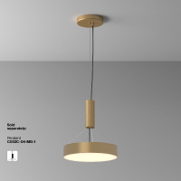 Потолочный светильник Maytoni Zon C032CL-36W3K-RD-MG