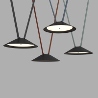 Трековый однофазный светильник Denkirs Belty flow DK5664-BK