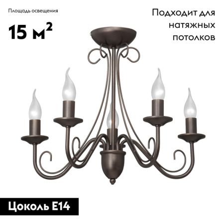 Потолочная люстра Vitaluce V1659/5PL