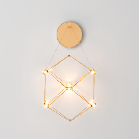 Настенный светодиодный светильник Eurosvet 90310/1 медь