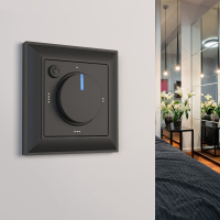 Рамка на 1 пост черный матовый WL14-Frame-01 Werkel