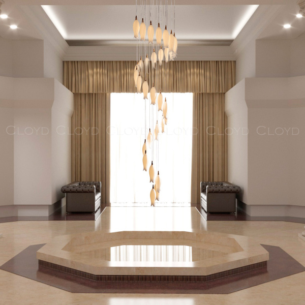 Каскадная люстра Cloyd Argana 10812