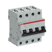 Автоматический выключатель ABB S204 4-полюсный C32 6кА