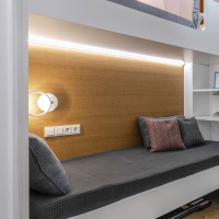 Квадратный угловой алюминиевый профиль для светодиодной ленты LL-2-ALP009 Elektrostandard