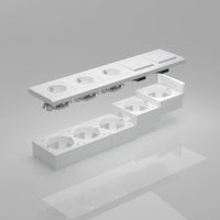Коробка для накладного монтажа Werkel белый W8000001