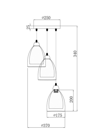 Подвесная люстра Freya Astery FR5375PL-03CH2