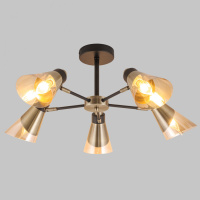 Люстра на штанге IMEX MD.51902-5-S-BK+AB