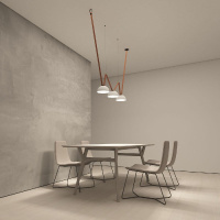 Трековый однофазный светильник Denkirs Belty Flow DK5561-WH+BK