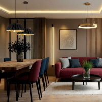 Настенный светильник Denkirs Trixray DK5086-BK