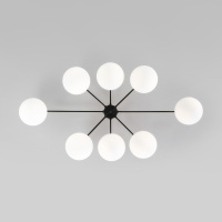 Потолочная люстра Eurosvet Opaline 70220/8 черный Smart a065767