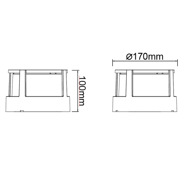 Уличный настенный светильник Mantra Creek 8859