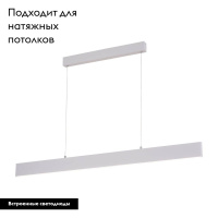 Подвесной светодиодный светильник Arte Lamp A2505SP-2WH