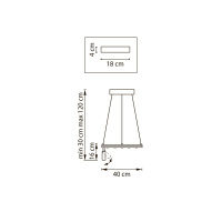 Подвесная люстра Lightstar Dive 740447