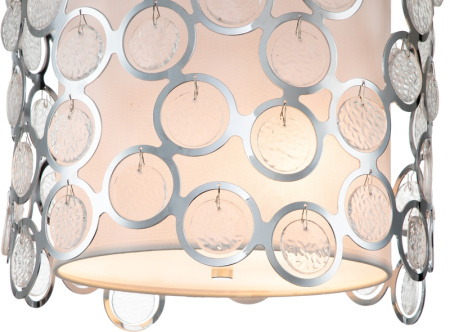 Подвесная люстра Indigo Monile 13010/3P Nickel V000211