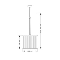 Подвесной светильник Kutek Mood Cero CER-ZW-1 (N) 140