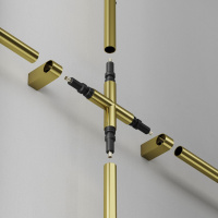 X образный коннектор для штанговой системы Maytoni Axity CA008TX-BS