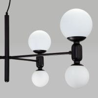 Подвесная люстра Eurosvet Bubble 30182/8 черный Smart a063212