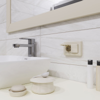 Рамка для двойной розетки слоновая кость WL04-Frame-01-DBL-ivory Werkel