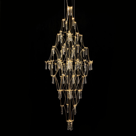 Подвесная люстра Modelux premium ML.7826.600P GD