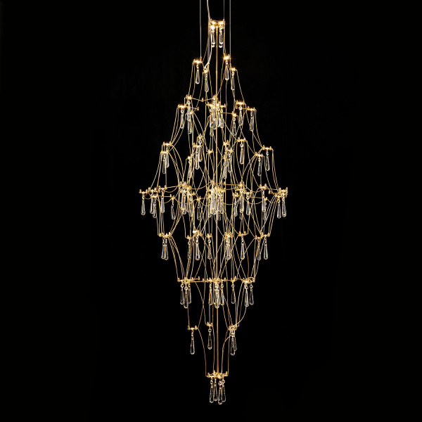 Подвесная люстра Modelux premium ML.7826.600P GD