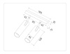 Трековый светодиодный светильник Ambrella light Track System GL3901