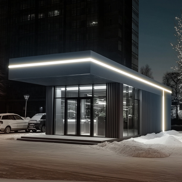 Комплект светодиодной ленты Apeyron 220В 10Вт/м, 600лм/м, 6500К (х/б), SMD2835, 120д/м, 15м, IP65 (сетевой шнур, заглушка - 1шт, крепеж - 15шт)