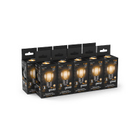 Лампа светодиодная филаментная Gauss E27 11W 2700K прозрачная 105802111