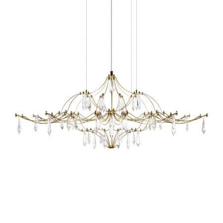 Подвесная люстра Loft IT Mira 10587/1000 Gold Asfour