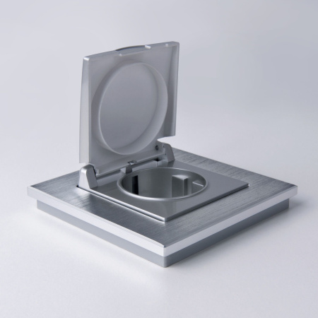 Рамка Aluminium на 1 пост алюминий WL11-Frame-01 Werkel