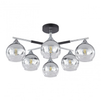 Люстра на штанге Arte Milano Napoli 339354/6 CR+BK