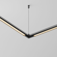 Угловой коннектор без ввода питания Maytoni Shelf CA014CL-B