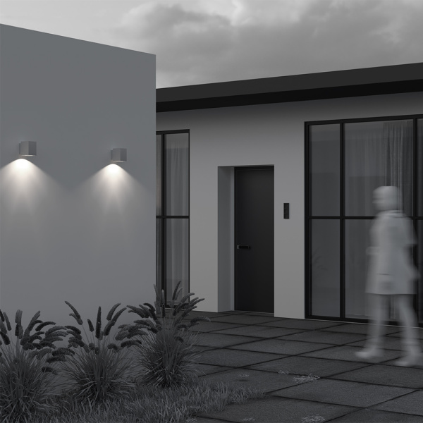 Уличный настенный светильник Maytoni Block O507WL-L5W3K