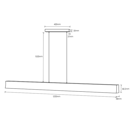 Подвесной светильник Mantra Hanok 7547