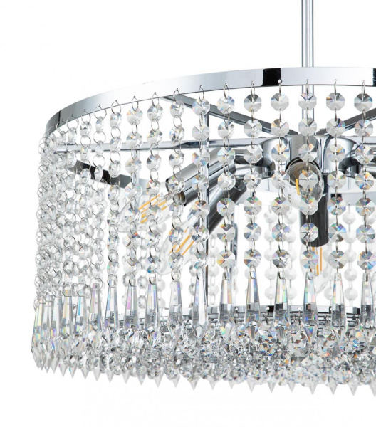 Люстра на штанге Indigo Sfarzo 12005/6R Chrome V000278