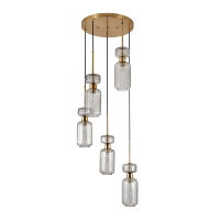 Каскадная люстра Escada Gloss 1141/5S Smoke