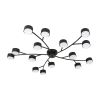 Потолочная люстра Escada Fluxen 120009/15C Black ES0000033L