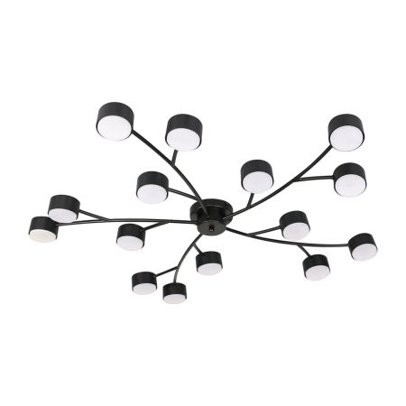 Потолочная люстра Escada Fluxen 120009/15C Black ES0000033L