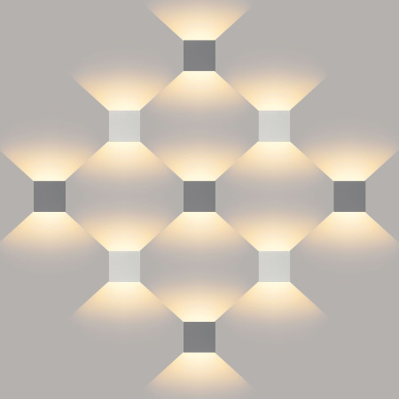 Настенный светодиодный светильник Elektrostandard Techno 1548 Winner белый