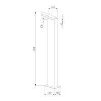 Ландшафтный светильник Elektrostandard Sensor 1542 TECHNO LED черный 4690389219238 a072088