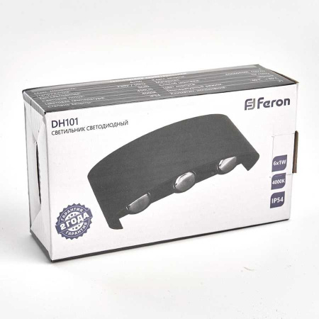Уличный настенный светодиодный светильник Feron DH101 06310