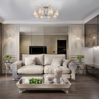 Потолочная люстра Eurosvet 60065/8 серебро