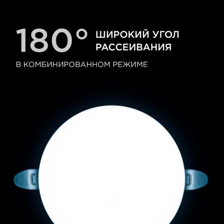 Встраиваемая светодиодная панель безрамочная Apeyron FLP 06-105