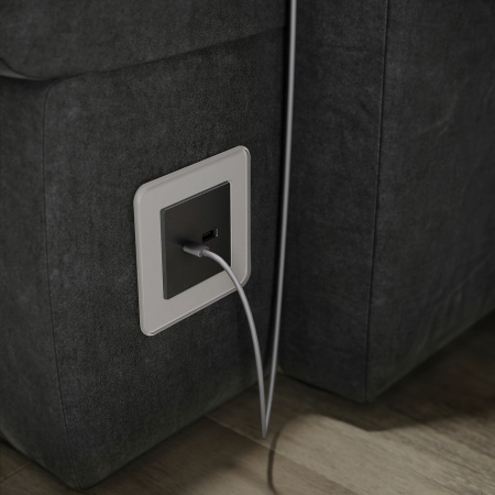 Рамка Werkel Elite на 1 пост дымчатый W0012417