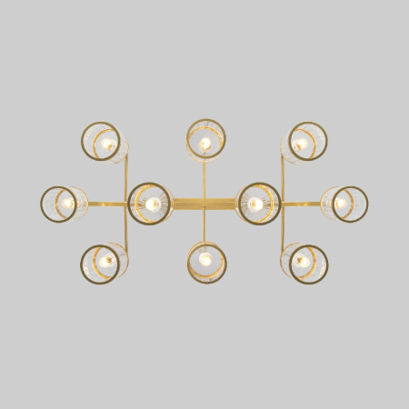 Потолочная люстра Eurosvet Inari 60144/10 золото Smart a061944