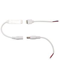 Мини-контроллер RGB Apeyron 12/24В 72/144Вт 3 канала*2 А RF пульт 04-18