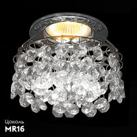 Встраиваемый светильник Reluce 01070-9.0-001CT MR16 CR/CL