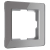 Рамка на 1 пост Acrylic графит W0012704 Werkel