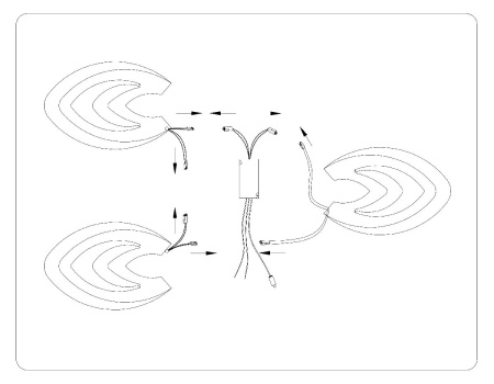 Потолочная люстра Ambrella Light Acrylica Original FA4545